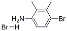 4-溴-2,3-二甲基苯胺 氢溴酸盐,1338796-79-4,结构式