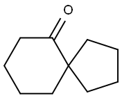 螺[4,5]癸烷-6-酮, 13388-94-8, 结构式