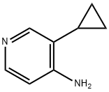 3-环丙基吡啶-4-胺,1338998-82-5,结构式