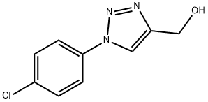 [1-(4-Chlorophenyl)-1H-1,2,3-triazol-4-yl]methanol Structure