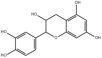 (+/-)-EPICATECHIN 结构式