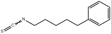 5-isothiocyanatopentylbenzene 化学構造式