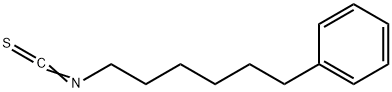 6-PHENYLHEXYL ISOTHIOCYANATE,133920-06-6,结构式