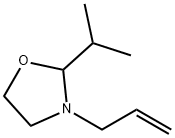 Oxazolidine, 2-(1-methylethyl)-3-(2-propenyl)- (9CI) 结构式