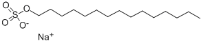 PENTADECYL SODIUM SULFATE Structure