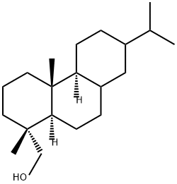 十四氢化-1,4A-二甲基-7-(1-甲基乙基)-1-菲甲醇, 13393-93-6, 结构式