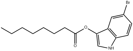 5-溴-3-吲哚辛酸, 133950-69-3, 结构式