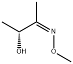 2-Butanone, 3-hydroxy-, O-methyloxime, [R-(Z)]- (9CI),133964-18-8,结构式