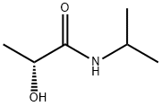 Propanamide, 2-hydroxy-N-(1-methylethyl)-, (R)- (9CI) Struktur