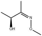 2-Butanone, 3-hydroxy-, O-methyloxime, [S-(Z)]- (9CI) Struktur