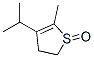 Thiophene, 2,3-dihydro-5-methyl-4-(1-methylethyl)-, 1-oxide (9CI) Structure