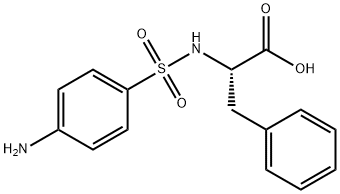 2-(4-AMINO-BENZENESULFONYLAMINO)-3-PHENYL-PROPIONIC ACID Struktur
