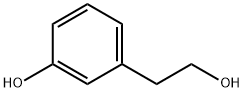 2-(3-ヒドロキシフェニル)エタノール 化学構造式