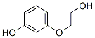 2-(3-Hydroxyphenoxy)ethanol 结构式