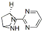 2,5-Diazabicyclo[2.2.1]heptane,2-(2-pyrimidinyl)-,(1S)-(9CI) Structure