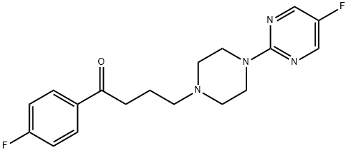 1-(4-fluorophenyl)-4-(4-(5-fluoro-2-pyrimidinyl)-1-piperazinyl)butan-1-one|133982-66-8