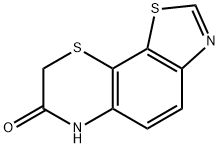 6H-Thiazolo[4,5-h][1,4]benzothiazin-7(8H)-one(7CI,8CI) 结构式