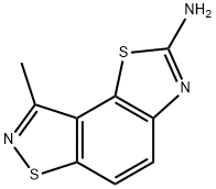 Thiazolo[5,4-e][1,2]benzisothiazole, 2-amino-8-methyl- (7CI,8CI),13399-27-4,结构式