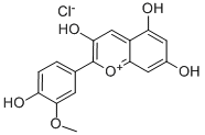 氯化芍药素, 134-01-0, 结构式
