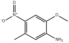2-メトキシ-4-ニトロ-5-メチルアニリン 化学構造式