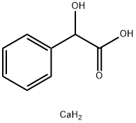苦杏仁酸鈣,134-95-2,结构式