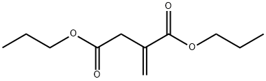 dipropyl 2-methylidenebutanedioate,13401-95-1,结构式