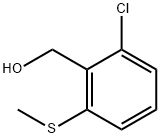 2-Chloro-6-(Methylthio)benzeneMethanol,1340127-12-9,结构式