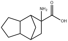 8-AMINO-8-TRICYCLO[5,2,1,0(2,6)]DECANECARBOXYLIC ACID 化学構造式