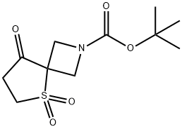 tert-Butyl 8-oxo-5-thia-2-azaspiro[3.4]octane-2-carboxylate 5,5-dioxide|tert-Butyl 8-oxo-5-thia-2-azaspiro[3.4]octane-2-carboxylate 5,5-dioxide