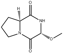 Pyrrolo[1,2-a]pyrazine-1,4-dione, hexahydro-3-methoxy-, (3R-cis)- (9CI)|