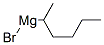 (1-Methylpentyl)magnesium bromide Structure