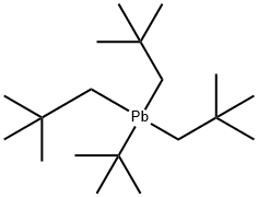 tert-Butyltrineopentyllead(IV) Struktur