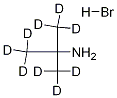 2-AMino-2-Methyl-d3-propane--d6 HBr, 134071-63-9, 结构式