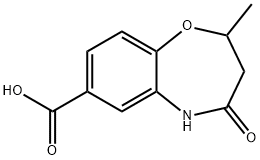 2-Methyl-4-oxo-2,3,4,5-tetrahydro-1,5-benzoxazepine-7-carboxylic acid|