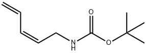 Carbamic acid, 2,4-pentadienyl-, 1,1-dimethylethyl ester, (Z)- (9CI) 结构式