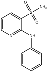 2-(苯基氨基)吡啶-3-磺酰胺 结构式