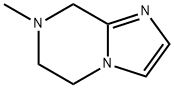 IMidazo[1,2-a]pyrazine, 5,6,7,8-tetrahydro-7-Methyl- Struktur