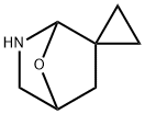 Spiro[cyclopropane-1,6-[7]oxa[2]azabicyclo[2.2.1]heptane] (9CI) 化学構造式