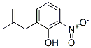 2-(2-methylallyl)-6-nitrophenol  Structure