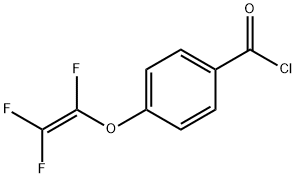 4-(TRIFLUOROVINYLOXY)BENZOYL CHLORIDE,134151-67-0,结构式