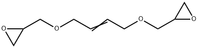 1,4-bis(2,3-epoxypropoxy)but-2-ene Structure