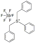 dibenzylphenylsulfonium hexafluoroantimonate Structure