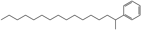 2-Phenylhexadecane Struktur