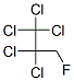ペンタクロロフルオロプロパン　（HCFC　231）　 化学構造式