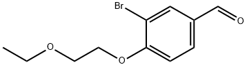 3-BroMo-4-(2-ethoxyethoxy)benzaldehyde|3-溴-4-(2-乙氧基乙氧基)苯甲醛