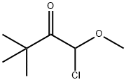 2-Butanone,  1-chloro-1-methoxy-3,3-dimethyl-,134219-97-9,结构式