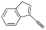 1H-Indene, 3-ethynyl- (9CI),134225-48-2,结构式