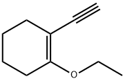 Cyclohexene, 1-ethoxy-2-ethynyl- (9CI),134225-51-7,结构式