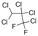 Pentachlorodifluoropropane Structure