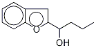 2-(1-ヒドロキシブチル)ベンゾフラン 化学構造式